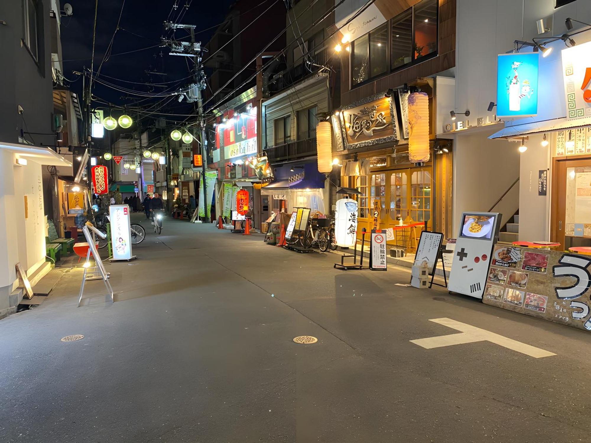 Renewal 天神橋筋六丁目駅徒歩2分 屋上テラス付き一軒家 天満居酒屋街2分 梅田10分 難波15分 Villa Osaka Dış mekan fotoğraf